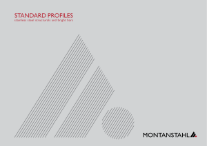 Standard Product Catalog Montanstahl