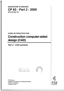 2). CAD Symbols (CP 83 Part 2-2000)