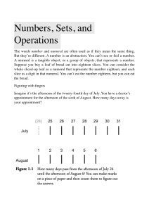 My Math Notes - Basics