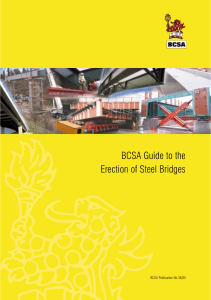 BCSA Guide to Erection of Steel Bridges