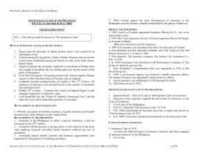 Insurance De Leon Summary