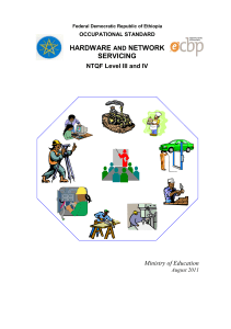 Hardware & Network Servicing Occupational Standard