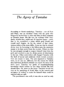 The Agony of Tantalus - Bauman