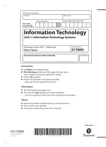 June 2017 Paper