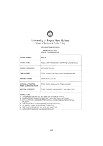 3.32215 Regulatory Framework for Financial Reporting ll