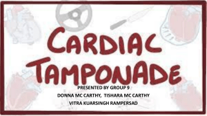 Cardiac Tamponade 