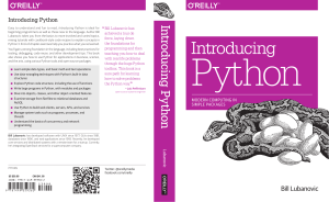 introducingpython