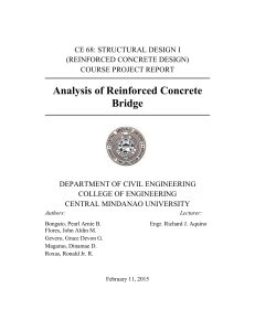 Analysis of Reinforced Concrete
