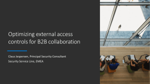 CA for Zero Trust - Optimizing external access controls for B2B collaboration