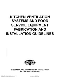 SMACNA-Kitchen Ventilation Systems and Food Service Equipment Fabrication and Installation 2001