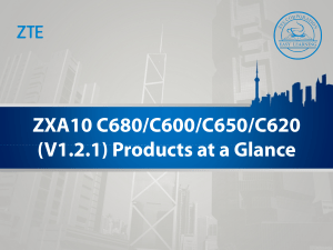 C680&C600&C650&C620 (V1.2.1) Products at a Glance 1019753