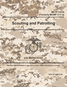 MCTP 3-01A Scout and Patrolling - 4 April 2018