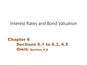 3 Bond Valuation