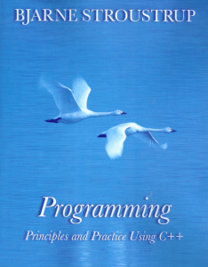 B. Stroustrup - Programming Principles and Practice Using C++ - 2008