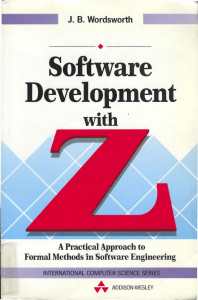 book Software Development with Z