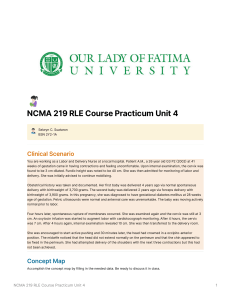 04 11 NCMA 219 RLE Course Practicum Unit 4 