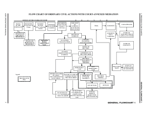 Civil Procedure FlowChart 