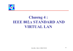 Chuong 4-IEEE 802 standard VLAN