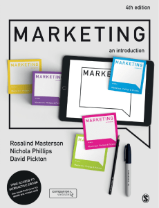 Marketing: An Introduction Textbook, 4th Edition