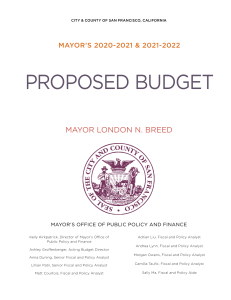 CSF Proposed Budget Book July 2020 LR Web REV2