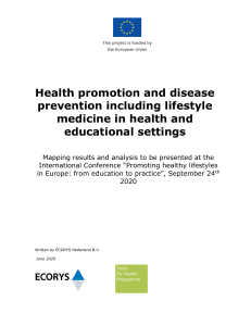 Health-promotion-in-health-and-educational-settings-study-report-final