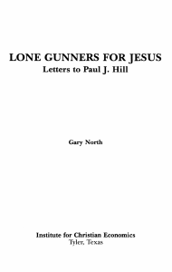 lone gunners for jesus