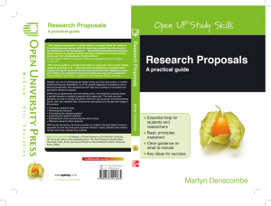 Research Proposals A Practical Guide (Martyn Denscombe) (Z-Library)