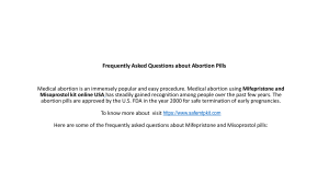 Frequently Asked Questions about Abortion Pills