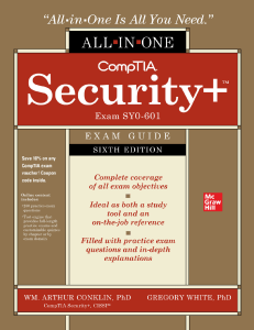 CompTA Security+(SYO-601) MGH-All In One -6th- 2021 