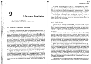 A pesquisa qualitativa (HOESHT, 1996)