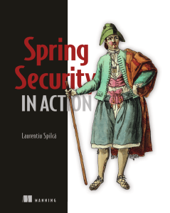 spilca laurentiu spring security in action