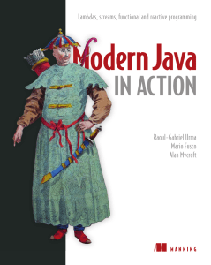 Modern Java in Action - Lambda, streams, functional and reactive programming