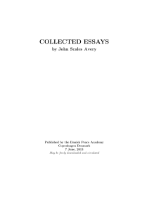 collected essays