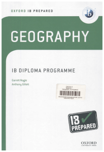 Geography. IB Prepared