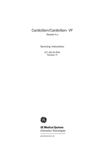 CardioServ V4 SERVICE
