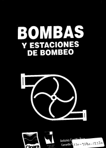 Bombas y estaciones de bombeo