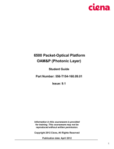 Amerinode Ciena 6500 Packet-Optical-Platform-Photonic-Layer