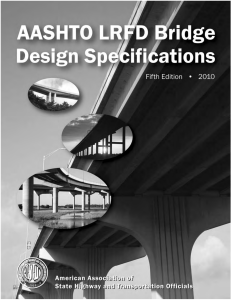 AASHTO LRFD Bridge Design Specifications