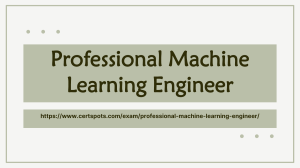 Google Professional Machine Learning Engineer Dumps Questions