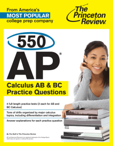 550 AP Calculus AB  BC Practice Questions by Princeton Review (z-lib.org)