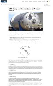 ASME Stamp and Its Importance for Pressure Vessels (from YENA Eng'g Web)