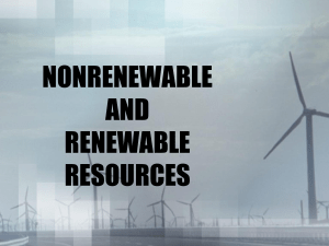  renewable nonrenewable