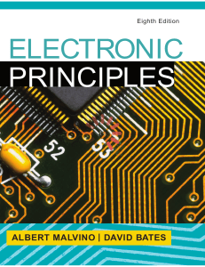 Electronic Principles 8th edition by Albert Malvino
