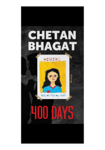 chetan bhagat 400 days