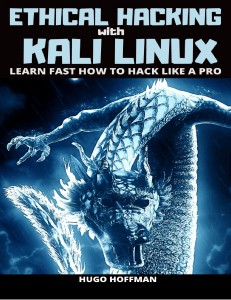 Ethical Hacking With Kali Linux Learn Fast How To Hack