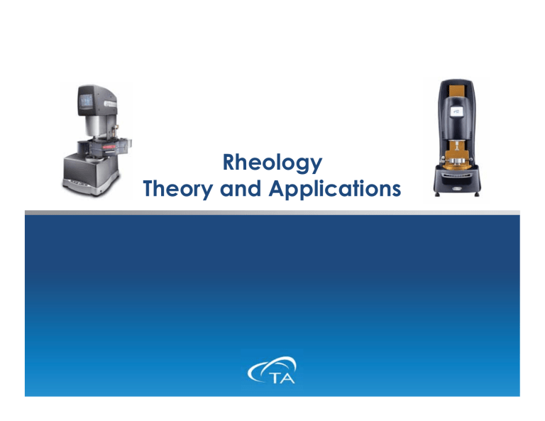 DHR Rheology Theory