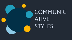 communicative styles