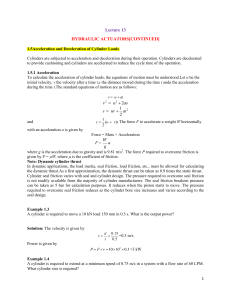 lecture-13 hydraulic-actuatorscontinued