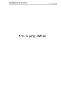 Cours de Genie Electrique