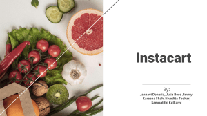 Instacart Pitch Deck